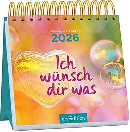 Kalender Mini-Wochenkalender Ich wünsch dir was 2026 von 