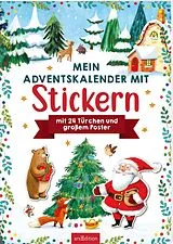 Kartonierter Einband (Kt) Mein Adventskalender mit Stickern von Ag Jatkowska