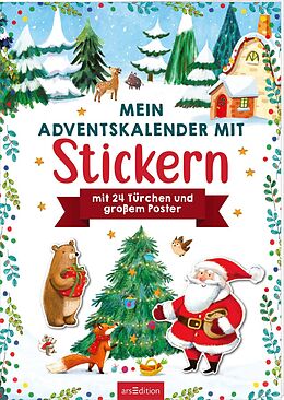 Mein Adventskalender mit Stickern von 