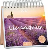 Kalender Postkartenkalender Lebensweisheiten 2027 von