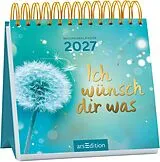Kalender Mini-Wochenkalender Ich wünsch dir was 2027 von