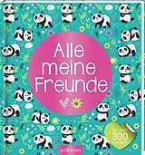 Fester Einband Alle meine Freunde  Panda | Mit über 300 Stickern von 