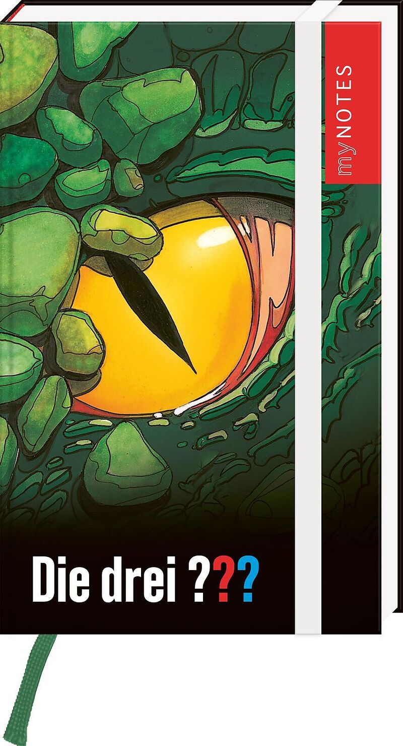 myNOTES Papeterie: Notizbuch A6 Die drei ???  Das Auge des Drachen