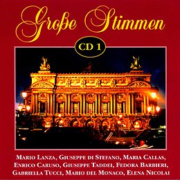 Lanza/Callas/Di Stefano/Tucci CD Grosse Stimmen Cd 1