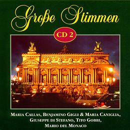 Del Monaco/Callas/Gigli/Caruso CD Grosse Stimmen Cd 2