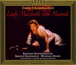 Wolfgang/Badische Staa Heinzel CD Shostakovich Lady Macbeth