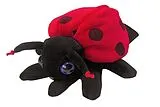 Beleduc 40034 - Handpuppe Marienkäfer, 22 cm Spiel