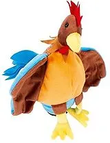 Beleduc 40126 - Handpuppe Hahn, 22 cm Spiel