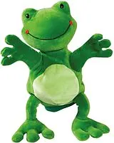 Beleduc 40277 - Handpuppe Frosch, 22 cm Spiel