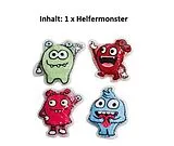 Beleduc 53140 - Helfermonster Kalt & Warm-Kompressen für Kinder, 1 x Stück sortiert Spiel