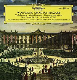 Berliner Philharmoniker Vinyl Wolfgang Amadeus Mozart:Violinkonzerte (180g)
