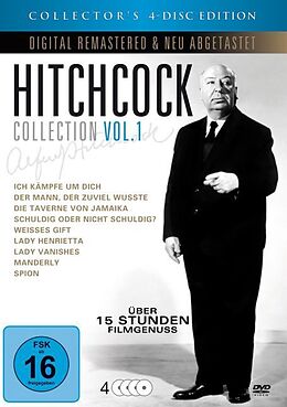 Alfred Hitchcock Collection Vol. 1 DVD