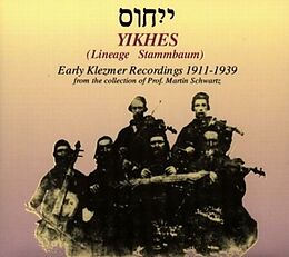 Naftule Brandwein CD Yikhes-early Klezmer Recordings 1911-1939