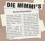 Die Mimmi's CD Du Bist Deutschland Ep