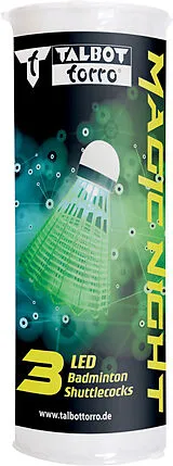 Badm.-Ball MAGIC NIGHT LED,3er Dose Bäll Spiel