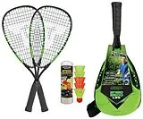 Schildkröt 490118 - Talbot-Torro Speedbadminton Set Speed 5500 LED, 2-Player Set, Federball Set, Badminton-Set Spiel