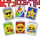 Pixel Bastelset 72 6 Medaillons Spiel