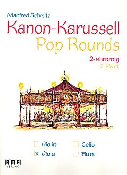 Manfred Schmitz Notenblätter Kanon-Karussell Pop Rounds