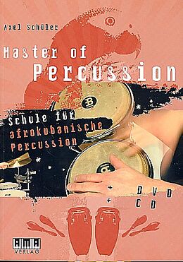 Kartonierter Einband Master of Percussion von Axel Schüler