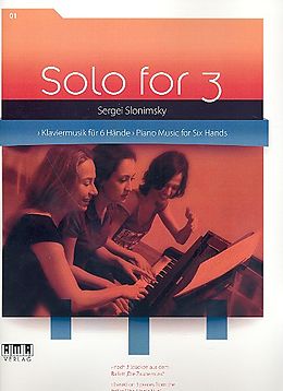 Sergej Slonimsky Notenblätter Solo for 3 Band 1