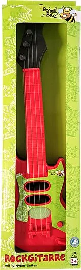 BGB Rockgitarre,rot, 40cm Spiel