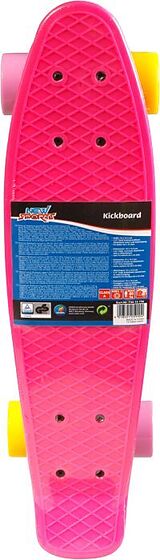 NSP Kickboard pink gelb/lila, ABEC 7 Spiel