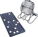 Bingo mit Metallkorb Spiel