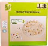 Memory Holzsteckspiel Spiel