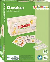 SMH Domino mit Tiermotiven, 28 Teile Spiel