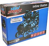 NSP Inliner schw./blau ABEC 7, Gr.35-38 Spiel