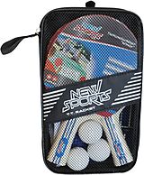 NSP TT-Set,2 Schläger, 3 Bälle, mit Netz Spiel