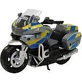 SZ Polizeimotorrad 18cm, L&S,Freilauf Spiel