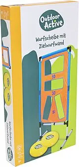OA Wurfscheibe mit Zielwurfwand Spiel