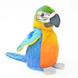 Laber-Blauflügel-Ara Papagei Spiel