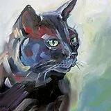 Garish CD Komm Schwarzer Kater