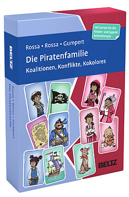 Textkarten / Symbolkarten Die Piratenfamilie. Koalitionen, Konflikte, Kokolores von Robert Rossa, Julia Rossa Julia Rossa