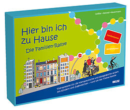 Textkarten / Symbolkarten Hier bin ich zu Hause  Die Familien-Rallye von Melanie Grässer, Annika Botved, Eike Hovermann jun.