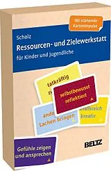 Textkarten / Symbolkarten Ressourcen- und Zielewerkstatt für Kinder und Jugendliche von Falk Peter Scholz