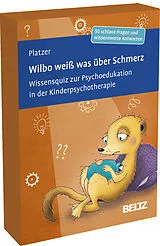 Textkarten / Symbolkarten Wilbo weiß was über Schmerz von Sonja Platzer