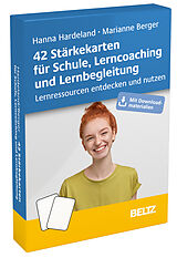 Textkarten / Symbolkarten 42 Stärkekarten für Schule, Lerncoaching und Lernbegleitung von Hanna Hardeland, Marianne Berger