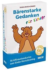 Textkarten / Symbolkarten Bärenstarke Gedanken für Kinder XXL-Sonderedition von Saskia Baisch-Zimmer