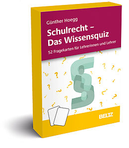 Textkarten / Symbolkarten Schulrecht - Das Wissensquiz von Günther Hoegg