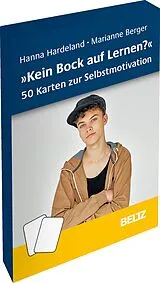 Textkarten / Symbolkarten »Kein Bock auf Lernen?« 50 Karten zur Selbstmotivation von Hanna Hardeland, Marianne Berger-Riesmeier