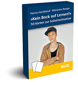 Textkarten / Symbolkarten »Kein Bock auf Lernen?«  50 Karten zur Selbstmotivation von Hanna Hardeland, Marianne Berger-Riesmeier