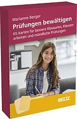 Textkarten / Symbolkarten Prüfungen bewältigen von Marianne Berger-Riesmeier