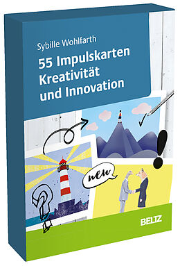 Textkarten / Symbolkarten 55 Impulskarten Kreativität und Innovation von Sybille Wohlfarth