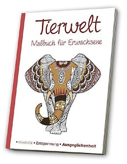 Geheftet Malbuch für Erwachsene - Meine Tierwelt von 