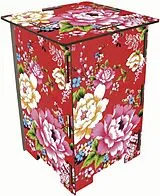 Werkhaus Photo-Hocker Blumen Spiel