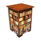Werkhaus Photo-Hocker Bücherregal Spiel