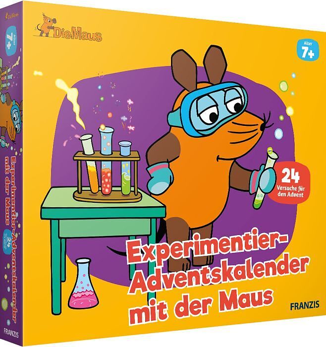 Experimentier-Adventskalender mit der Maus